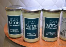 Lisette: "De bio-mayonaises van Jean Baton verkopen heel goed." 